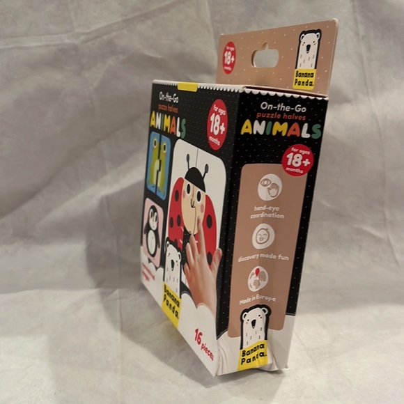 Banana panda on the go puzzle has animals. 16 piece learning puzzle game. - Picture 2 of 4